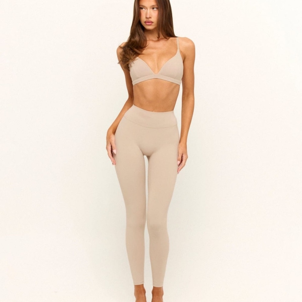 CSB for me invisible scrunch leggings - fawn